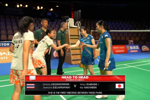 2026年 尤伯杯 QF 女双 奥恩尼卡·琼萨波恩帕恩&哲妮差·素哉帕巴叻[韩国] vs [日本]五十岚有纱&中西贵映