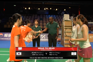 2026年 尤伯杯 QF 女双 郑娜银&金慧贞[韩国] vs [中国台北]许雅晴&许尹鏸