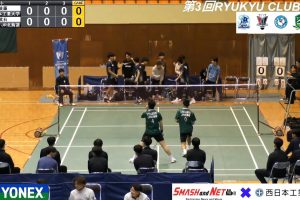 2025年 日本琉球俱乐部杯 男双 上野＆後藤[西日本工业大学] vs [JR北海道]塚本＆武石