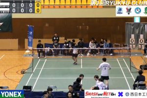 2025年 日本琉球俱乐部杯 男单 中島[トリッキーパンダース] vs [西日本工業大学]西山