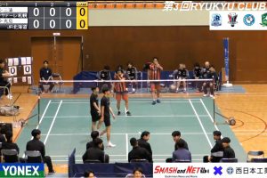 2025年 日本琉球俱乐部杯 男双 大越＆三浦[北海道コンサドーレ札幌] vs [JR北海道]渡部＆光島