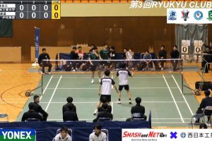 2025年 日本琉球俱乐部杯 男双 井上＆波多江[西日本工业大学] vs [JR北海道]加藤＆渡邉