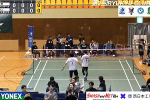 2025年 日本琉球俱乐部杯 男双 町田＆小野[トリッキーパンダース] vs [西日本工業大学]松本＆井上