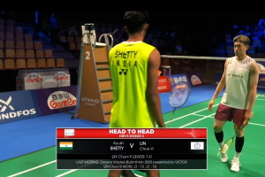 2026年 汤姆斯杯 QF 男单 阿尤什·谢蒂[印度] vs [中国台北]林俊易
