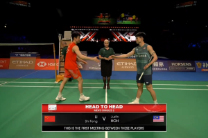 2026年 汤姆斯杯 QF 男单 李诗沣[中国] vs [马来西亚]贺首维