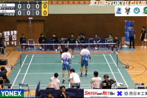 2025年 日本琉球俱乐部杯 男双 大城＆廣橋[琉球ブルファイツ] vs [JR北海道]塚本＆武石