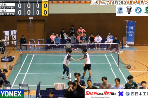2025年 日本琉球俱乐部杯 男双 金城＆廣橋[琉球ブルファイツ] vs [西日本工業大学]後藤＆松本