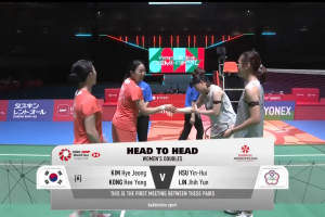 2026年 日本公开赛 SF 女双 金慧贞&孔熙容[韩国] vs [中国台北]许尹鏸&林芝昀