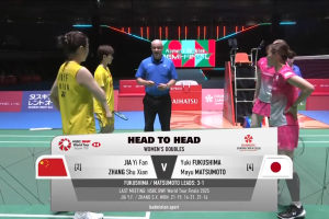2026年 日本公开赛 SF 女双 贾一凡&张殊贤[中国] vs [日本]福岛由纪&松本麻佑