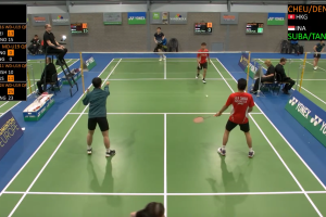 2025年 荷兰青少年精英赛 QF 男双 张世成&邓志辉[中国香港] vs [印尼] SUBA&TAN