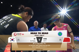 2026年 全英公开赛 F 女单 安洗莹[韩国] vs [中国]王祉怡