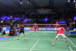 2014年 丹麦公开赛 SF 男双 李龙大&柳延星[韩国] vs [丹麦]鲍伊&摩根森