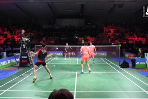 2015年 丹麦公开赛 F 男双 李龙大&柳延星[韩国 vs [中国]刘成&鲁恺