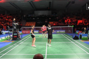 2015年 丹麦公开赛 QF 混双 约金·费舍尔·尼尔森&克里斯汀娜·彼德森[丹麦] vs [韩国]申白喆&蔡侑玎