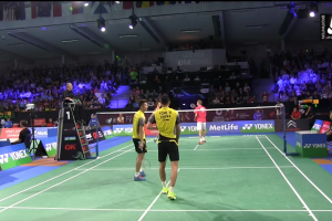 2014年 丹麦公开赛 QF 男双 柴飚&洪炜[中国] vs [丹麦]玛蒂亚斯·鲍伊&卡斯腾·摩根森