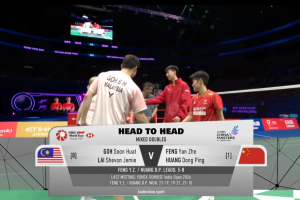2026年 李宁中国大师赛 SF 混双 冯彦哲&黄东萍[中国] vs [马来西亚]吴顺发&赖洁敏