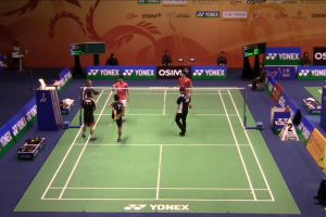 2011年香港超级赛 QF 男双 蔡赟&傅海峰[中国] vs [美国]白国豪&吴俊明